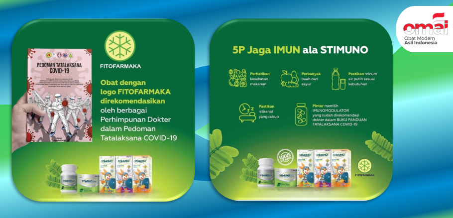 OMAI STIMUNO, Imunomodulator yang Tepat Saat Pandemi dan Pancaroba
